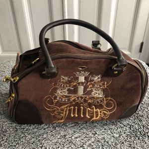 Juicy couture dog carrier